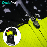 Tenue De Cyclisme Jaune - Galaxy+ Tenue de cyclisme été CycloPro 