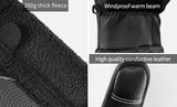 ROCKBROS Thermal Ski Gloves Men Women Winter Skiing Fleece Waterproof Snowboard Gloves Touch Screen Snow Motorcycle Warm Mittens CycloPro 