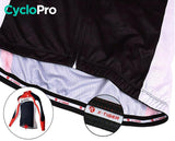 Tenue cycliste hiver rouge - Racing+ tenue cyclisme homme CycloPro 