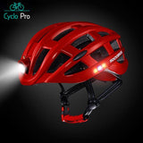 CASQUE ROCKBROS ULTRA-LIGHT casques lumineux Cyclo Pro Rouge 