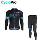 Tenue cycliste automne Bleue Homme - Liberty+ tenue de cyclisme automne CycloPro Sans XS 