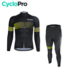 Tenue cycliste automne Jaune Homme - Liberty+ tenue de cyclisme automne CycloPro Sans XS 