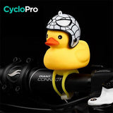 Cloche lumineuse en forme de petit canard jaune pour vélo enfant cloche de bicyclette enfant CycloPro Spider man 