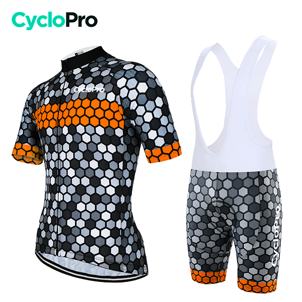 Tenue De Cyclisme Orange - Atmosphère+ Tenue de cyclisme été CycloPro S 