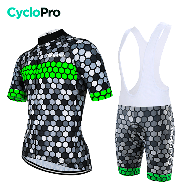 Tenue De Cyclisme Verte - Atmosphère+ Tenue de cyclisme été CycloPro S 