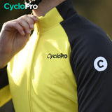 Thermique Cyclisme Jaune - Thermika Veste thermique velo CycloPro 