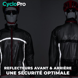 Veste de pluie Homme - StopAverse veste coupe-vent et stop pluie CycloPro 