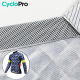 MAILLOT LONG DE CYCLISME - AUTOMNE - RAIN+ Maillot long pour homme Cyclo Pro 