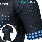 Tenue De Cyclisme Bleue - Liberty+ Tenue de cyclisme été CycloPro 